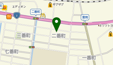 ぽの笠岡教室の地図画像