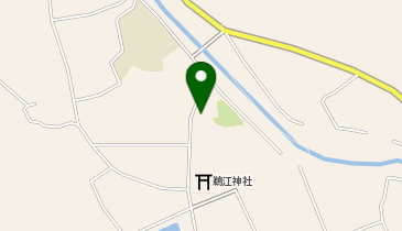 川面公民館の地図画像