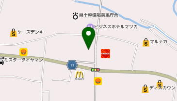 きた整骨院の地図画像