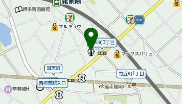 きらり薬局南福岡店の地図画像