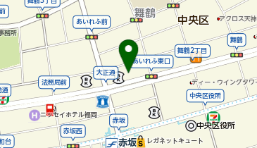 イケダ再生治療院の地図画像