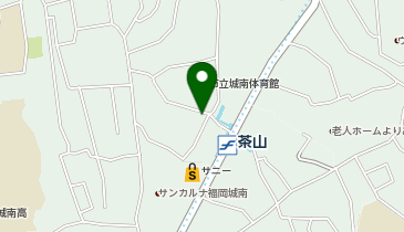 城南ゼミナールの地図画像