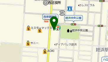 姪浜コンタクトの地図画像