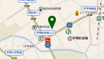 marie美容室の地図画像