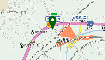 焼肉バリうまの地図画像