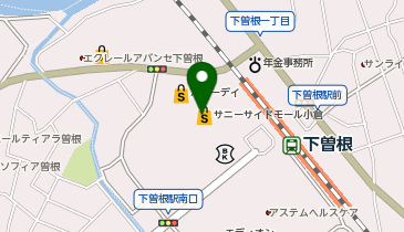 ミルフィ下曽根店の地図画像