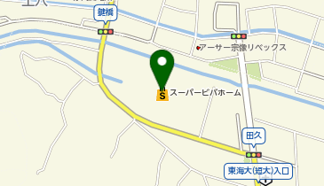 体福堂整骨院の地図画像