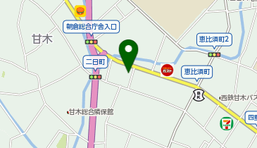 つつみクリニック朝倉の地図画像