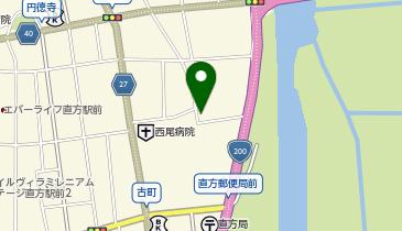 久遠チョコレート直方店の地図画像