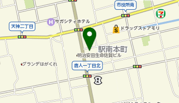 BlueBeachの地図画像