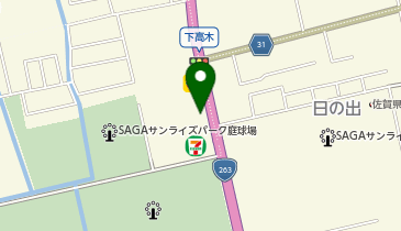 総合保険株式会社佐賀支店の地図画像