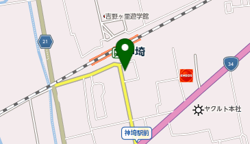 理容室チェンジの地図画像