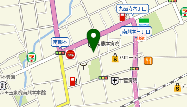 からだ元気治療院熊本中央店の地図画像