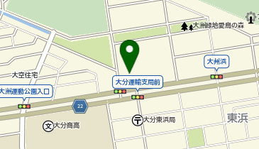 大分県自動車整備振興会(一般社団法人) 自動車希望番号予約センターの地図画像