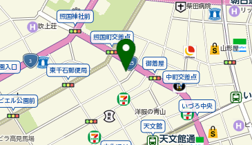 ダイエット矯正専門しゃんとの地図画像