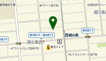 サッポロスカッシュクラブT-BOXの地図画像