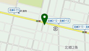 放課後等デイサービスぐりんカレッジ白石の地図画像