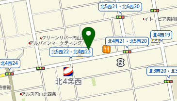 セルフフォトブースアイシャの地図画像