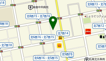 桑園地区連合町内会の地図画像