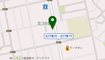 株式会社北一物流札幌営業所の地図画像