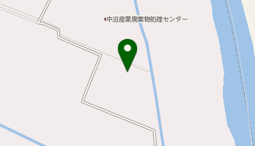 北海道庁 企業局 石狩湾新港地域中沼浄水場の地図画像