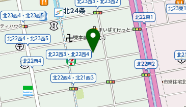 コパンの杜北22の地図画像