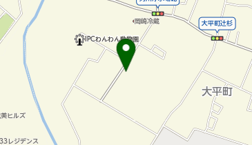 わんわん動物園美容室ドギーズの地図画像