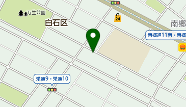 メナード化粧品札幌第一代行店の地図画像