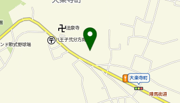 はぎわらクリーニングの地図画像