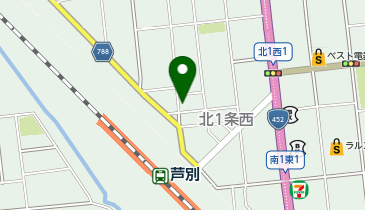 若鶏天狗の地図画像