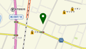 たけだ整骨院余市院の地図画像