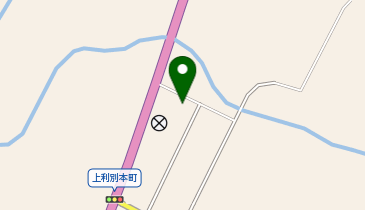 足寄町役場 上利別基幹集落センターの地図画像