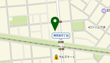 美容室縁の地図画像