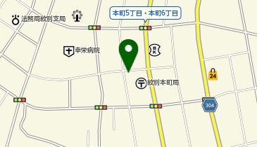 タイガーカレー&バー紋別店の地図画像