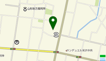 米沢法人会(公益社団法人)の地図画像