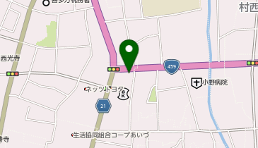 アドレス株式会社喜多方店の地図画像