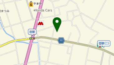 家具指物桑山の地図画像