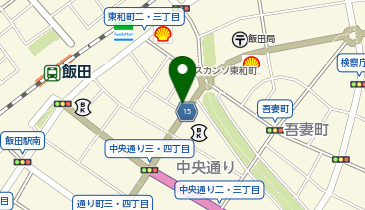 勢力屋商店の地図画像