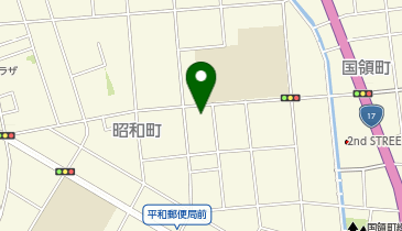 群馬ライトスクール耀学舎の地図画像