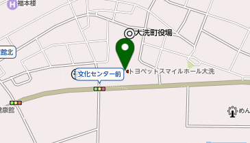 大洗町役場 大洗文化センター・町民会館の地図画像