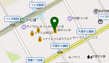 KODOキッズステーション BiViつくば教室の地図画像