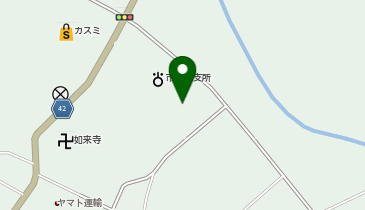 郷の本棚やさと図書館の地図画像