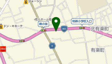 大畠律子バレエスクールの地図画像