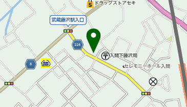 エベレストダイニングの地図画像