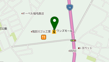 イルーシー300稲毛ワンズモール店の地図画像