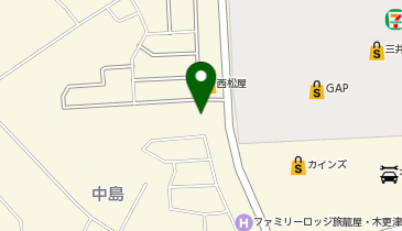 木更津市役所 金田出張所の地図画像