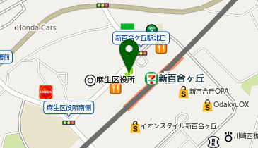 保険工房川崎北支社の地図画像