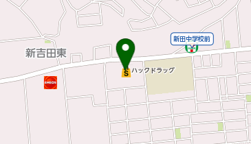 ウエルシアハックドラッグ 港北区新吉田東店の地図画像