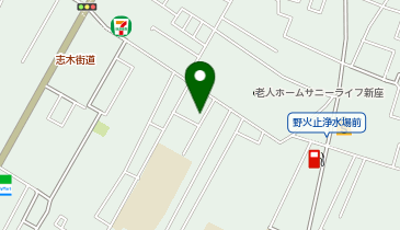 新座市役所 東野放課後児童保育室の地図画像