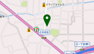 辻一丁目自治会館の地図画像